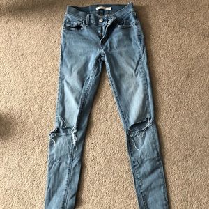 Levi Strauss skinny jeans